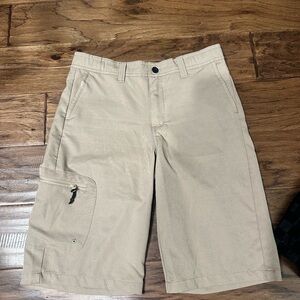 Men's Tan Cargo Shorts
